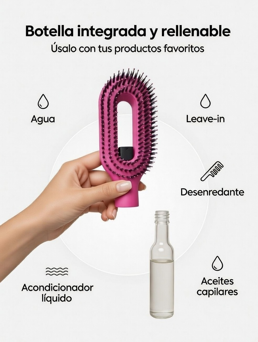 Cepillo Pulverizador 2 en 1